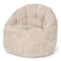 Pouf bouclette beige LD8040-BEIGE Little Dutch 1