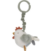 Peluche poule vibrante à suspendre LD8813 Little Dutch 1