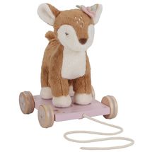 Peluche faon à tirer Fairy Garden LD9020 Little Dutch 1