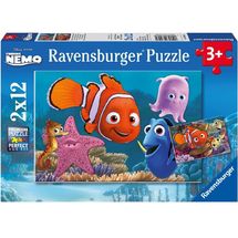 Puzzle Némo le petit fugueur 2x12 pcs RAV07556 Ravensburger 1