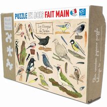 Les oiseaux du jardin de Fauvine K1388-100 Puzzle Michèle Wilson 1