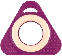 Hochet Triangle Tri0+ violet EFK-120-000-202 Little Big Things 1