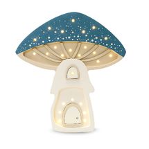 Lampe Veilleuse Maison Champignon bleu LL083-360 Little Lights 1