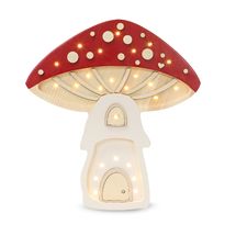 Lampe Veilleuse Maison Champignon rouge LL083-325 Little Lights 1