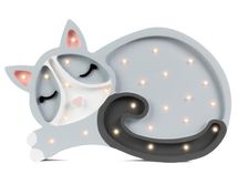 Lampe Veilleuse Chat Gris LL003-500 Little Lights 1