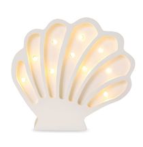 Lampe Veilleuse Coquillage Perle blanche LL082-001 Little Lights 1