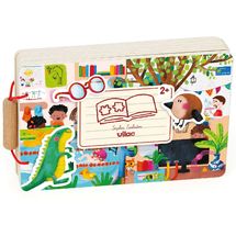 Livre puzzles en bois Les activités V7910 Vilac 1