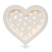 Lampe Veilleuse Cœur blanc LL026-001 Little Lights 1