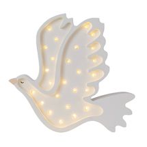 Lampe Veilleuse Colombe blanche LL076-001 Little Lights 1