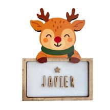 Lampe à poser personnalisable - Renne de Noël VI-LSPNAV03 Vintiun 1