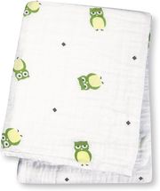 Lange mousseline - Chouette verte LLJ-121-000-003 Lulujo 1