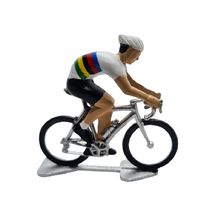 Figurine cycliste M Maillot du champion du monde FR-M15 Fonderie Roger 1