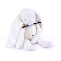 Peluche Lapin Méloé blanc 37 cm MA0240 Maïlou Tradition 1