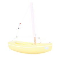 Bateau Le Sloop jaune 21cm TI-N202-SLOOP-JAUNE Maison Tirot 1