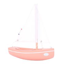 Bateau Le Sloop rose 21cm TI-N202-SLOOP-ROSE Maison Tirot 1