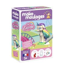 Coffret moulage Ma licorne Arc-en-ciel MM39108 Mako Créations 1