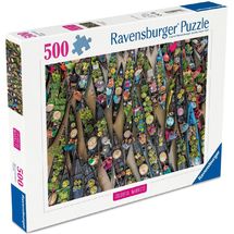 Puzzle Marché flottant en Indonésie 500 pcs RAV12001813 Ravensburger 1