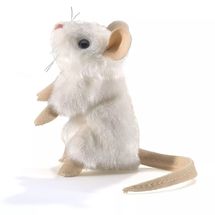 Marionnette à doigt Souris blanche FO-2776 Folkmanis 1
