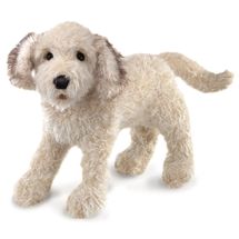 Marionnette à main Chien Labradoodle FO-3136 Folkmanis 1