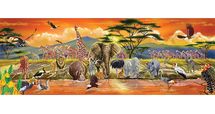 Puzzle géant Safari - 100 pièces M&D12873-4554 Melissa & Doug 1