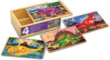 Ensemble puzzles dinosaures 12 pièces MD-13791 Melissa & Doug 1