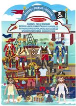 Livret d'autocollants reliefs repositionnables pirates MD-19102 Melissa & Doug 1