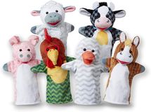 Marionnettes Animaux de la ferme MD-19121 Melissa & Doug 1