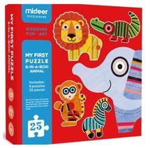 Mon 1er puzzle animaux de la jungle MD0078 Mideer 1