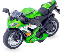 Moto miniature à friction verte UL-8355 verte Ulysse 1