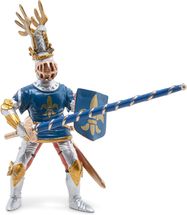 Figurine Chevalier bleu fleur de lys PA39788 Papo 1