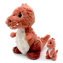 Peluche T-rex maman et son bébé DE76330 Les Déglingos 1