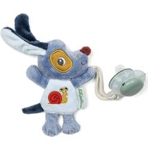 Attache tétine phosphorescent Jules le chien LL83593 Lilliputiens 1