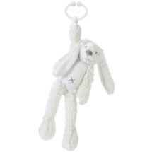 Lapin Richie Ivoire 27 cm à suspendre HH-17349 Happy Horse 1