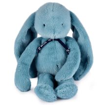 Peluche Lapin Méloé bleu lagon 37 cm MA0266 Maïlou Tradition 1