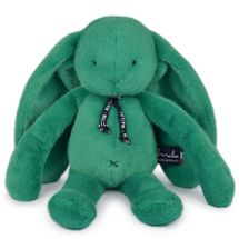Peluche Lapin Méloé vert prairie 37 cm MA0326 Maïlou Tradition 1