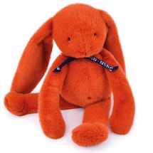 Peluche Lapin Méloé potiron 37 cm MA0038 Maïlou Tradition 1