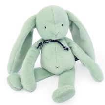 Peluche Lapin Méloé vert sauge 37 cm MA0035 Maïlou Tradition 1