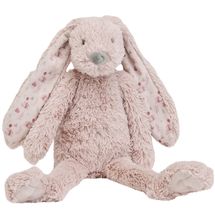 Peluche Lapin Richie Liberty rose 28 cm HH134584 Happy Horse 1