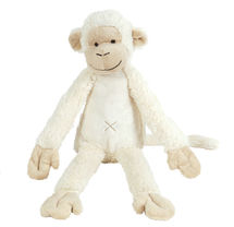 Peluche Singe Mickey crème 43 cm HH130141 Happy Horse 1