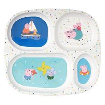 Assiette plateau à 4 compartiments Peppa Pig PJ-PI935T Petit Jour 1
