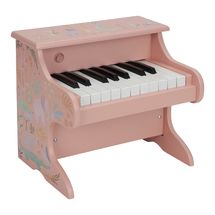 Piano en bois rose Safari Friends LD7477 Little Dutch 1
