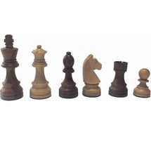 Pièces échecs classiques T5 Roi 95 mm WJ-EPCL95S Wilson Jeux 1