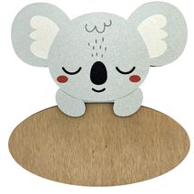 Plaque de porte personnalisable Koala VI-PLP05 Vintiun 1