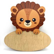 Plaque de porte personnalisable Lion VI-PLP06 Vintiun 1