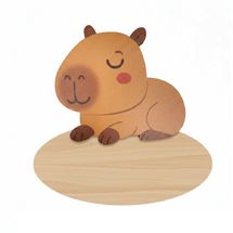 Plaque de porte personnalisable Capybara VI-PLP27 Vintiun 1