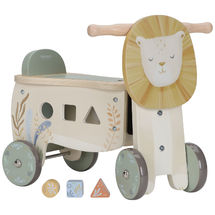 Porteur lion en bois LD7481 Little Dutch 1