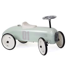 Porteur voiture vintage vert sauge V1057 Vilac 1