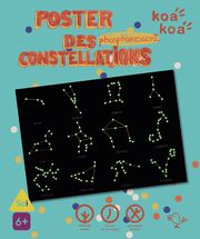 Poster des constellations phosphorescent KK-POSTER Koa Koa 1