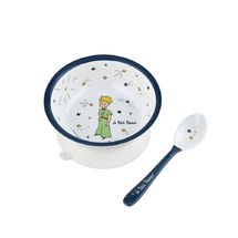Bol ventouse avec cuillère Le Petit Prince bleu PJ-PP702U Petit Jour 1