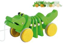 Alligator à tirer PT5105-3790 Plan Toys 1